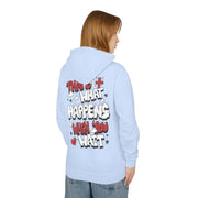 Unisex Lightweight Hooded Sweatshirt